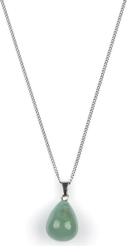 Collier Aventurine : Pendentif Goutte Naturelle contre le Stress