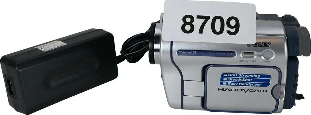 Sony DCR-TRV255E Handycam Digital 8 Stabilisateur SteadyShot Intégré