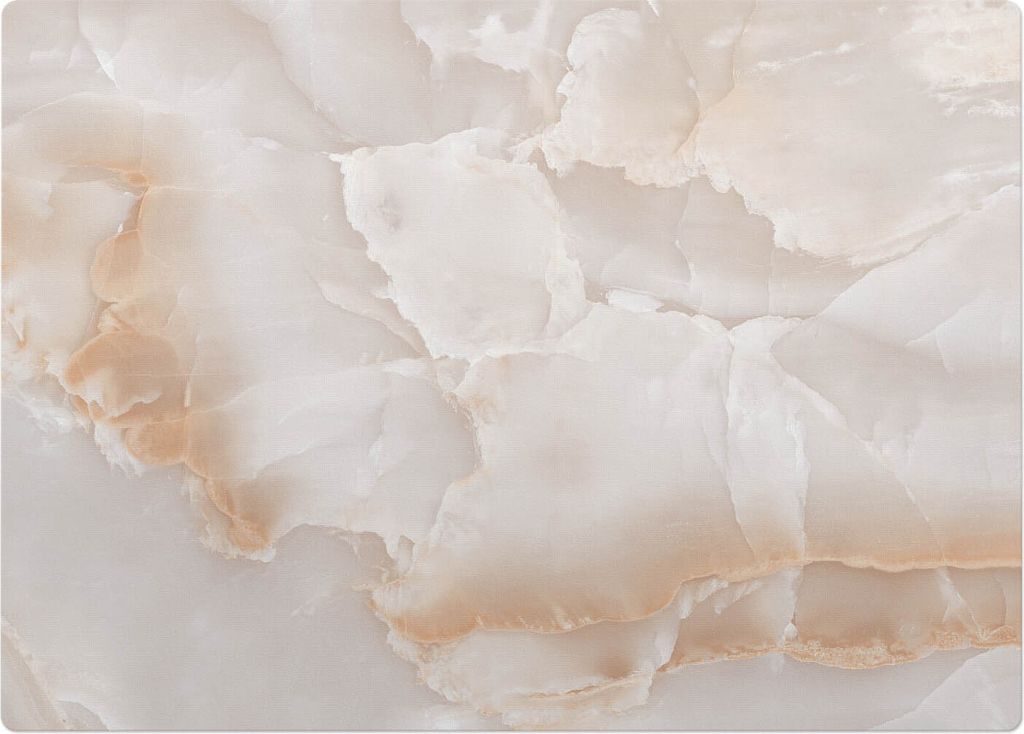 Marmor Textur – Bodenschutzmatte – Stuhlunterlage 140x100 cm – Rutschfest – Hartbodenmatte