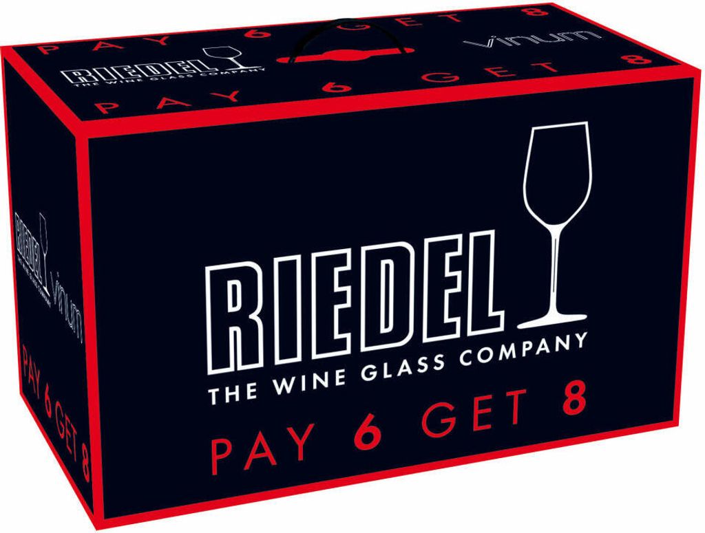 Riedel Vinum Kauf 8 Zahl 6, 8 x Cabernet Sauvignon / Merlot Immagine del prodotto 