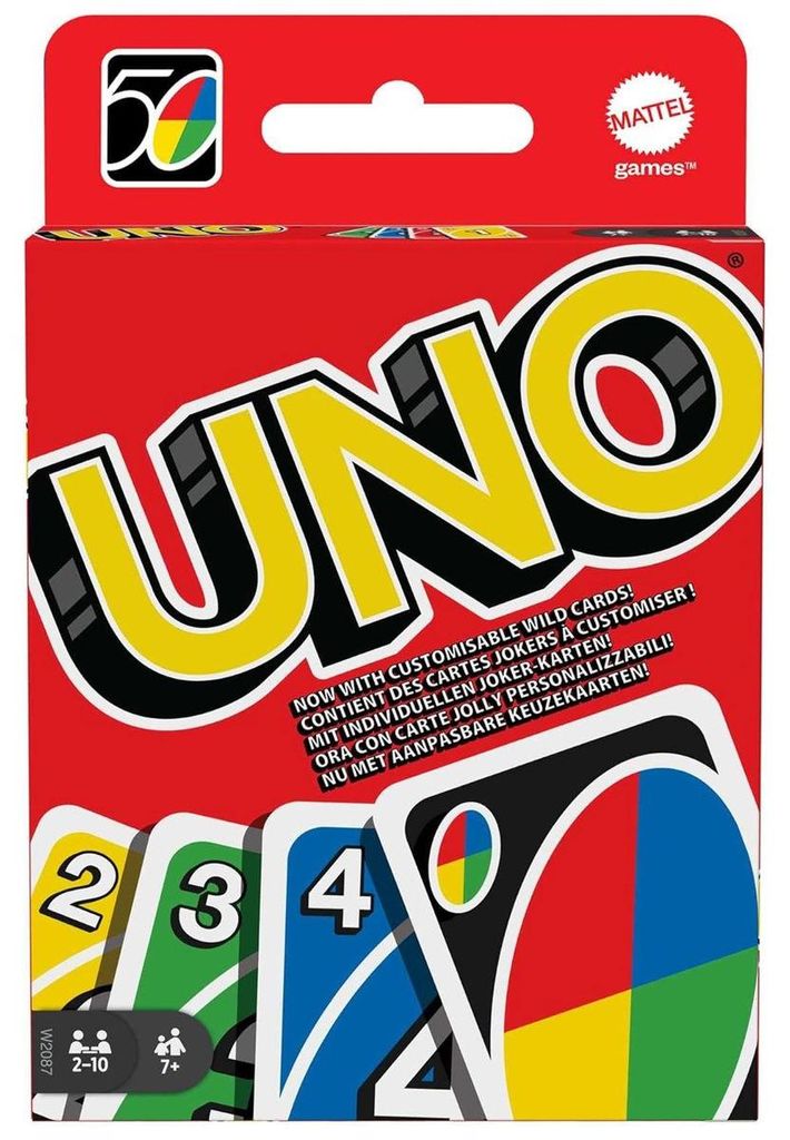 Mattel W2087-1 - Mattel Games - UNO Kartenspiel Produktbild 