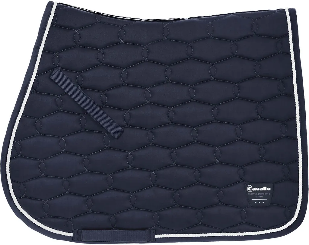 Chabraque Cavallo HALIMA bleu foncé Horsefashion 2022 - Taille Dressage