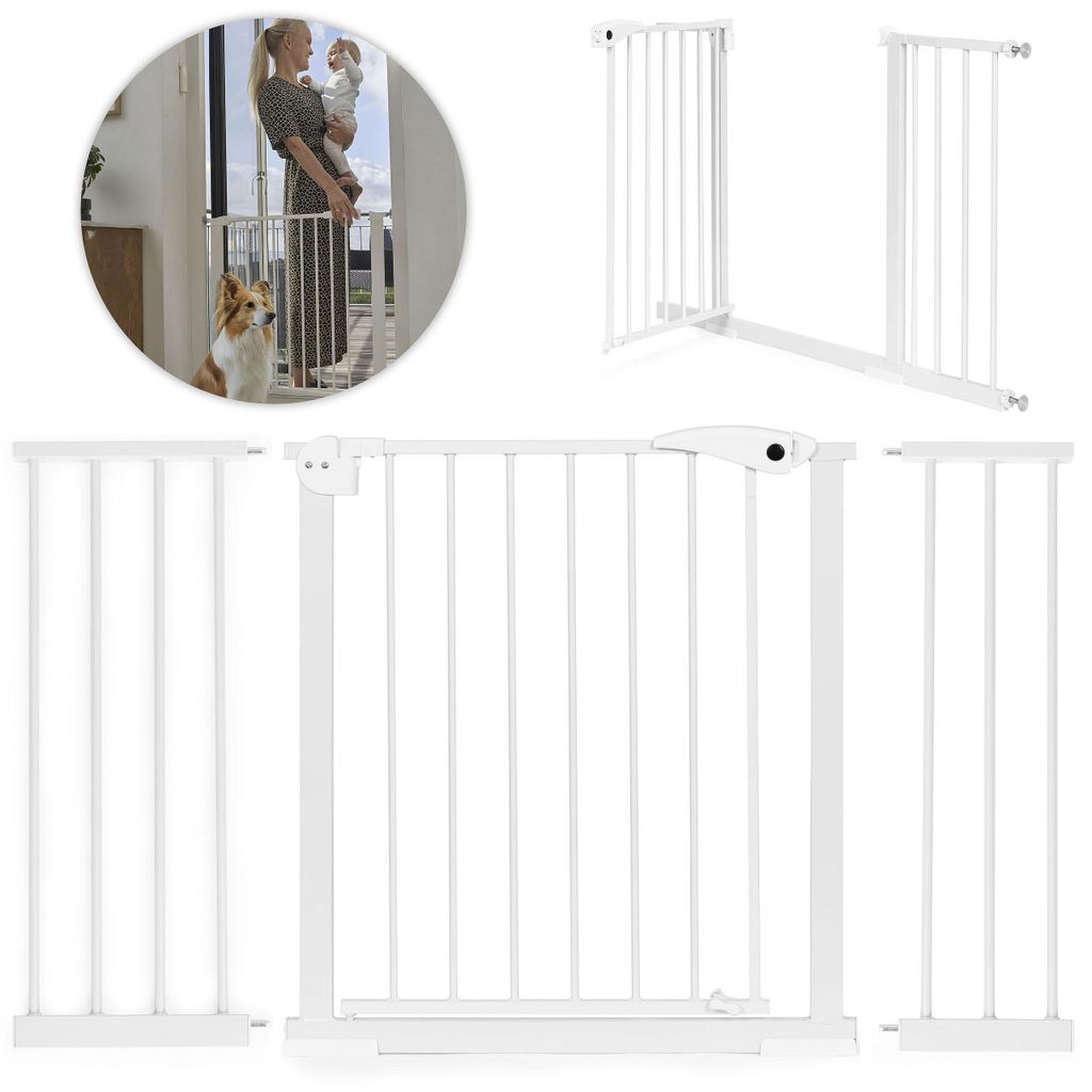 Barriera di sicurezza per scale e porte, da 74 a 132 cm, in Immagine del prodotto 