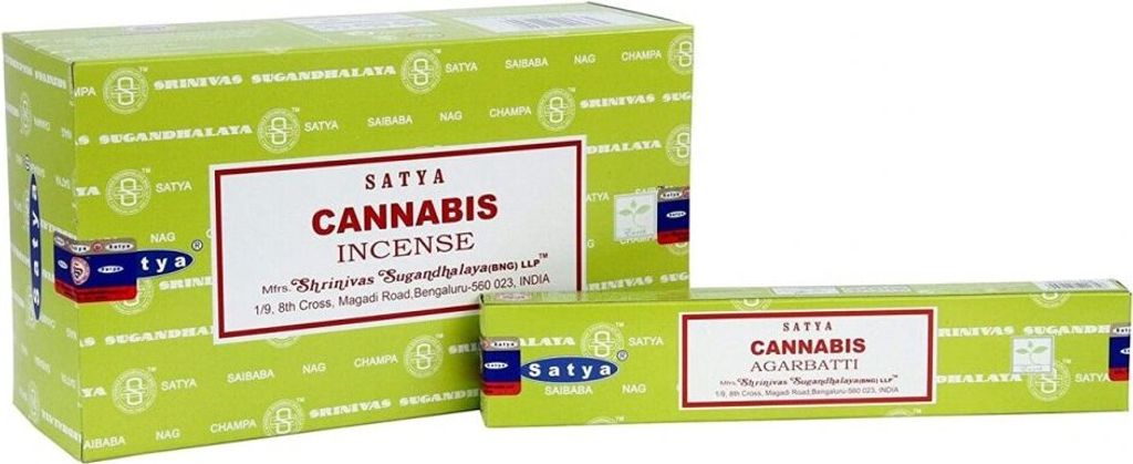 Satya Cannabis Wierook - 180 Stokjes Produktbild 