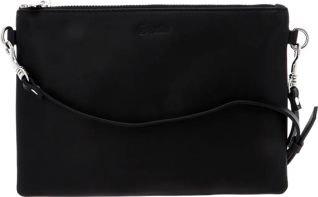 Sac bandoulière Esquire Silk - Pochette de soirée et voyage noire