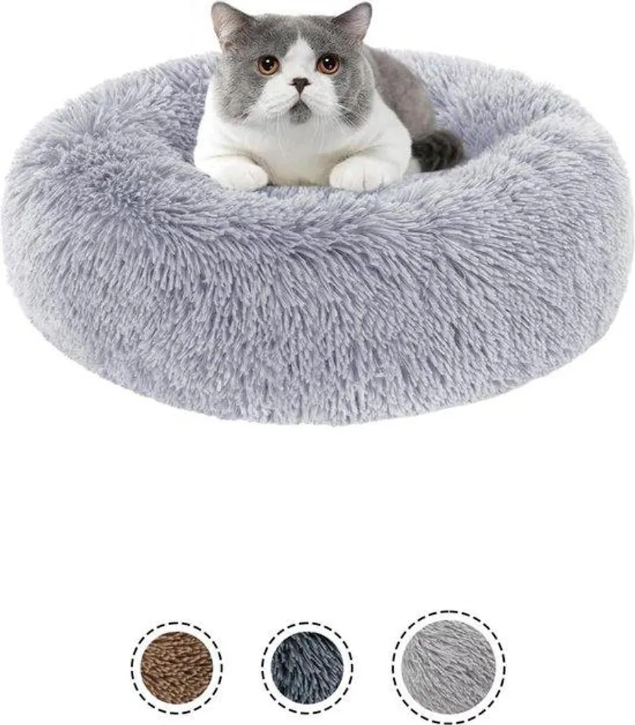 Dodo pour petit chien gris 50 cm - Idéal pour appartement et transport