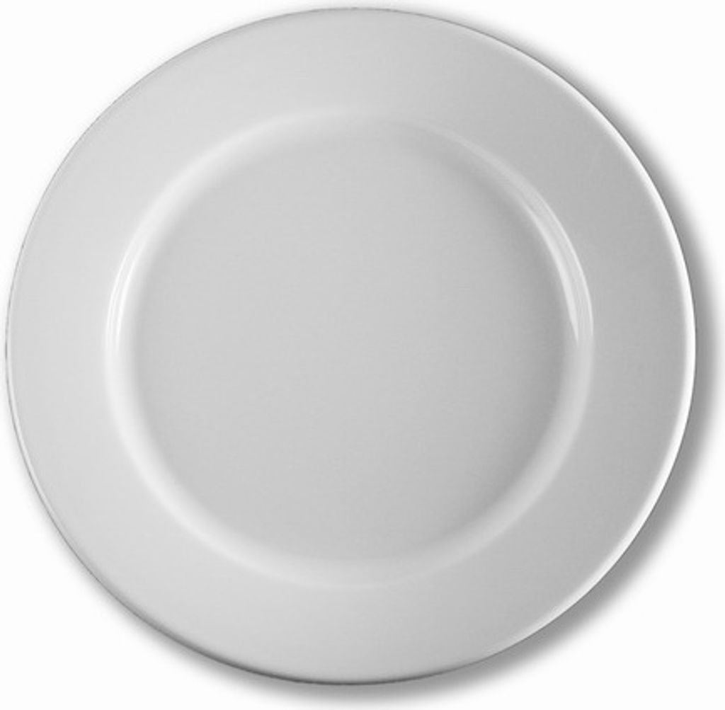 6x Speiseteller flach 26 cm Tellerset, Speiseteller