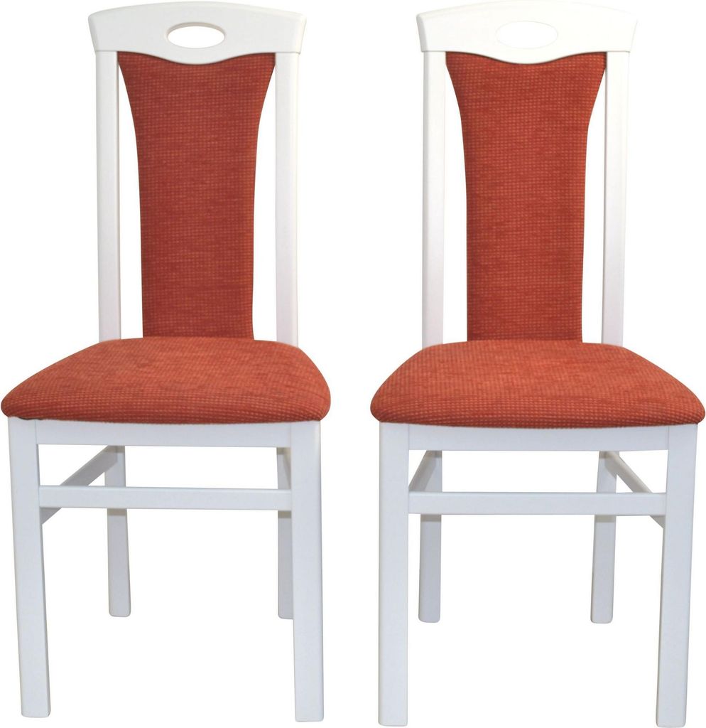 Esszimmerstuhl, Stuhl 2er-Set aus Massivholz Produktbild 