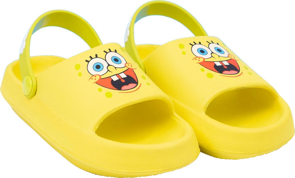 SpongeBob SquarePants - Kinder Badesandale, Figur NS7382 (30 EU) (Gelb)