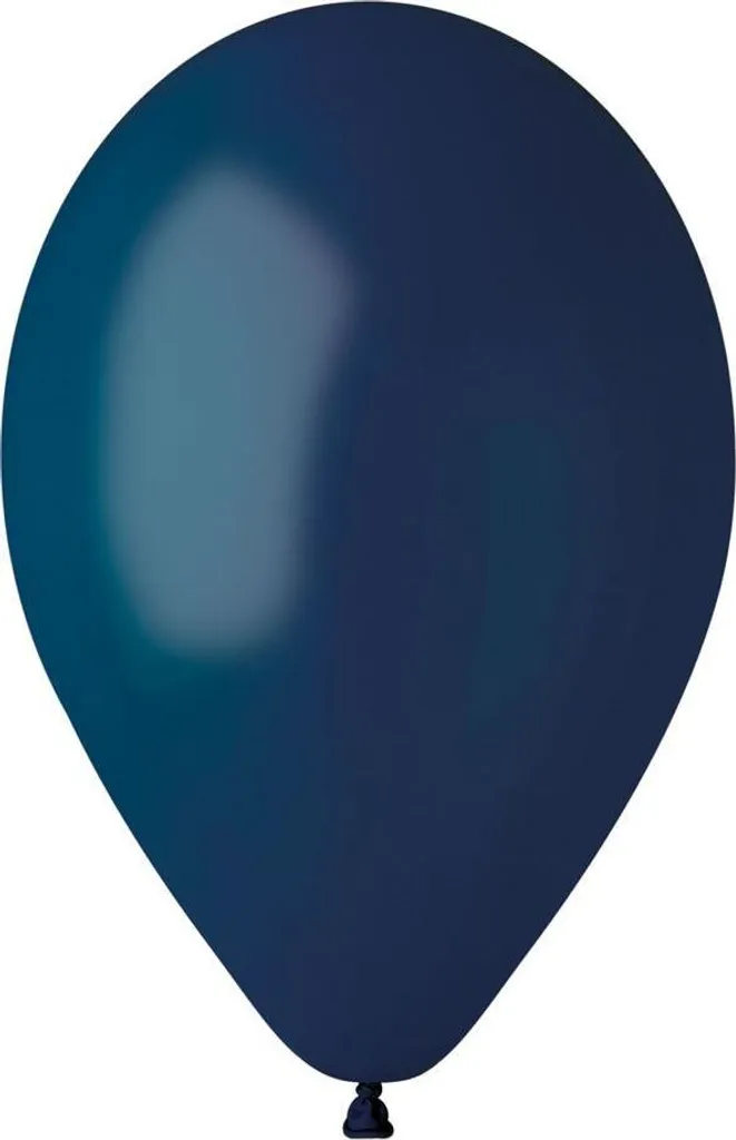 Lot de 100 ballons latex bleu marine pour décoration de salle et arches