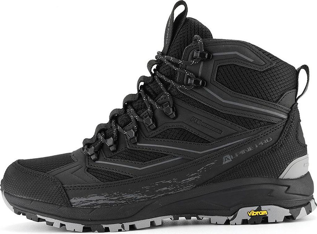 Alpine Pro Wadune Wanderstiefel Schwarz EU 41 Herren,Damen Schwarz EU 41