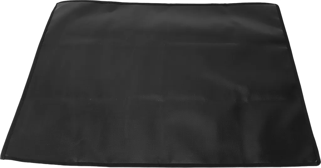 Tapis ignifuge rectangulaire 122x91cm en silicone pour foyer de terrasse