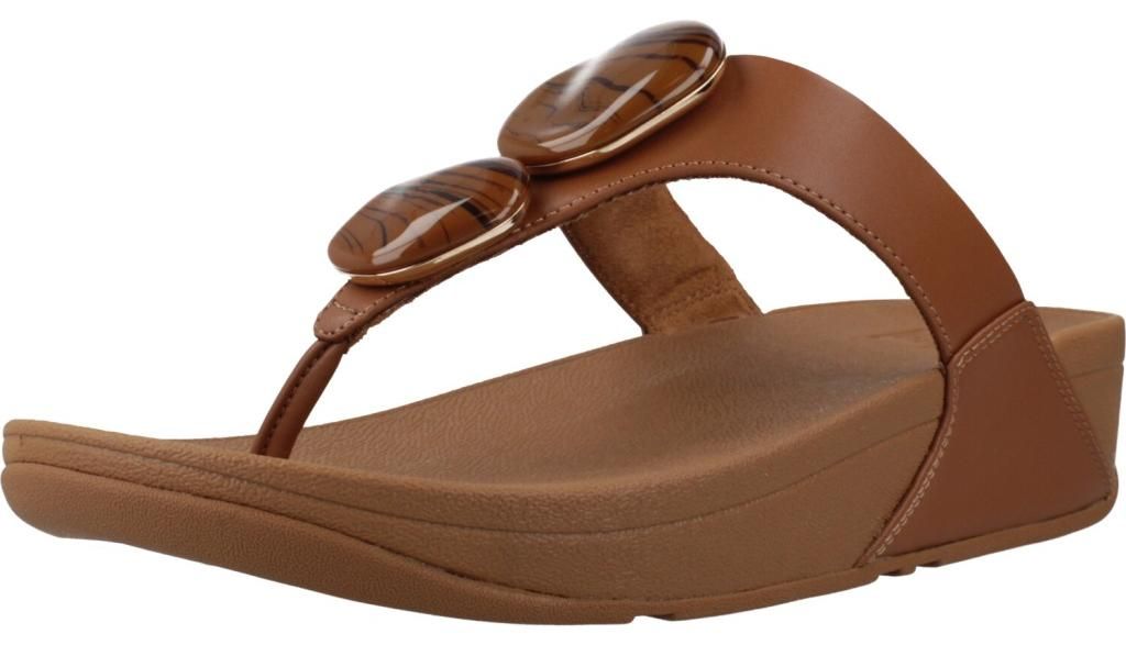 FITFLOP LULU MARBLED STONE Brown