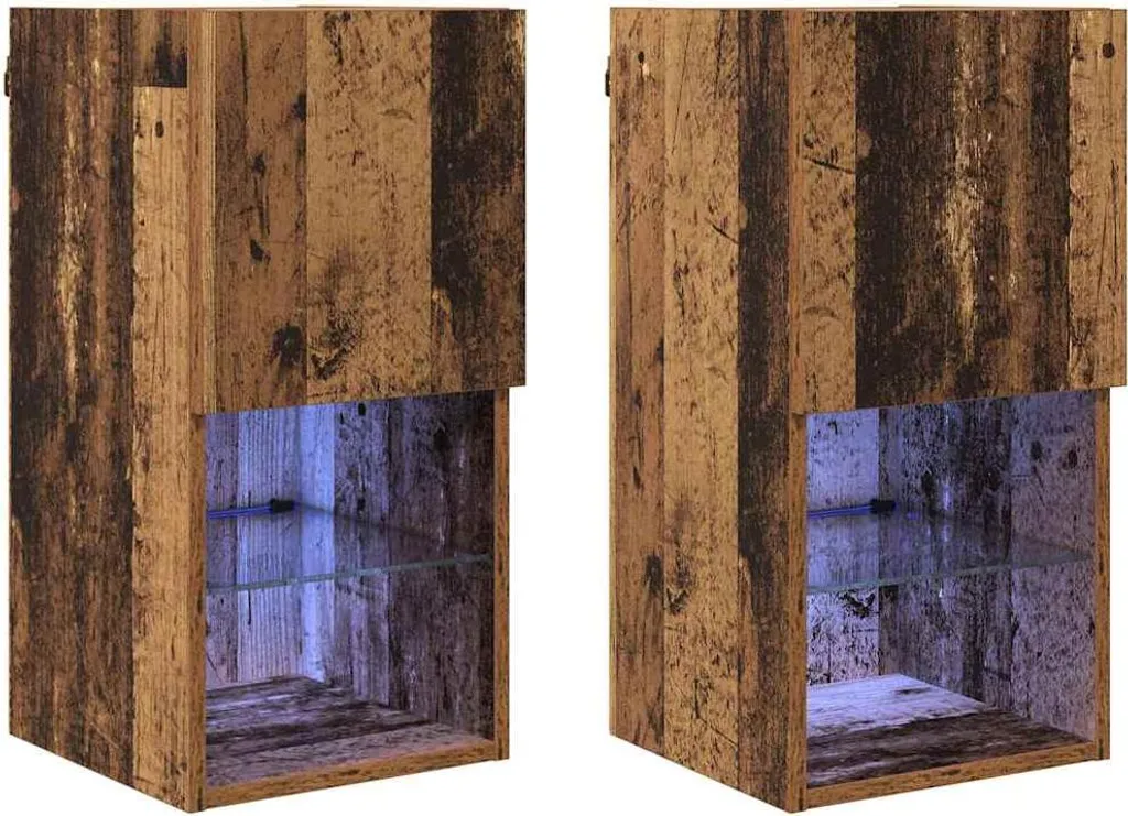 Mobili TV in Legno di Recupero vidaXL - Atmosfera Vintage a Parete