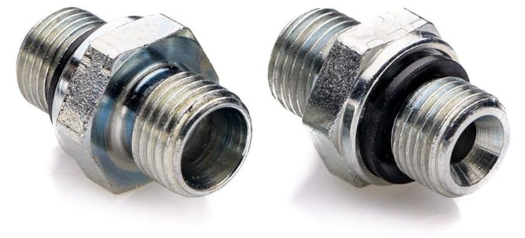 POLBERIS Reduziernippel 3/8'' - M16x1,5 aus Stahl złączka Produktbild 