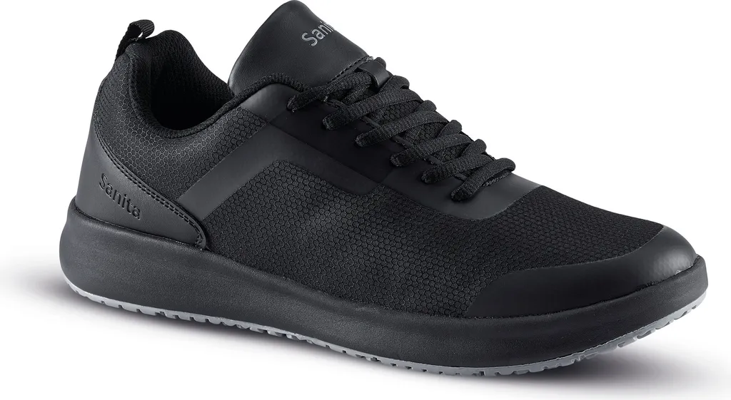 Chaussures Sanita Concave O1 Lace Shoe Black 46 - Basket de Travail
