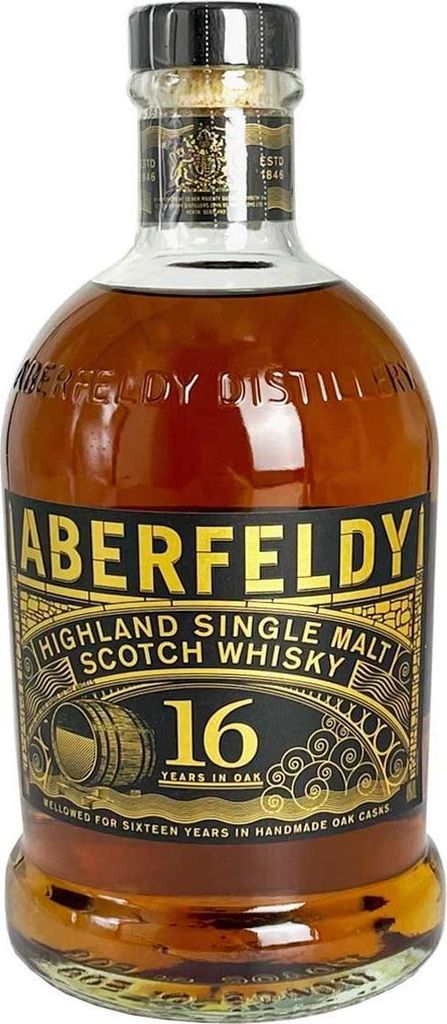 Aberfeldy 16 anni Highland Single Malt Scotch Whisky in Immagine del prodotto 