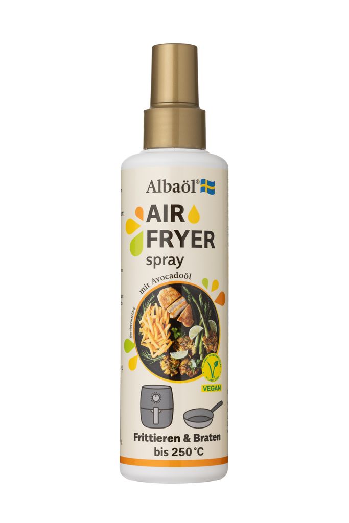 Albaöl Air Fryer Spray 2 x 190 ml – Öl-Spray mit Avocadoöl