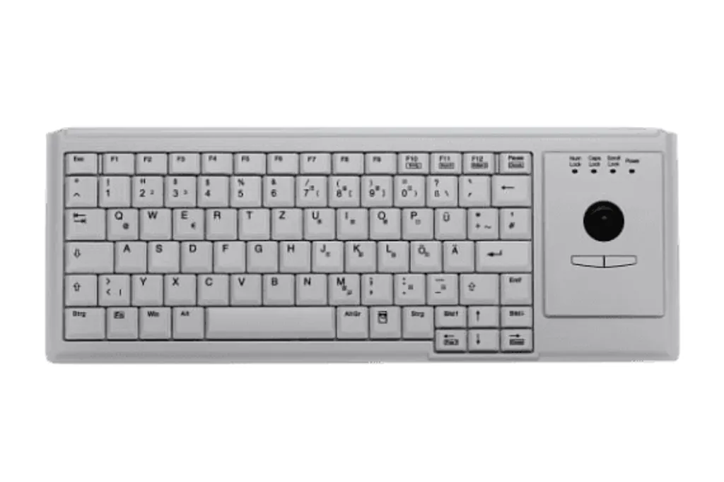 Clavier PC Blanc Cherry AK-4400-T avec Technologie Ciseaux et Pavé Num