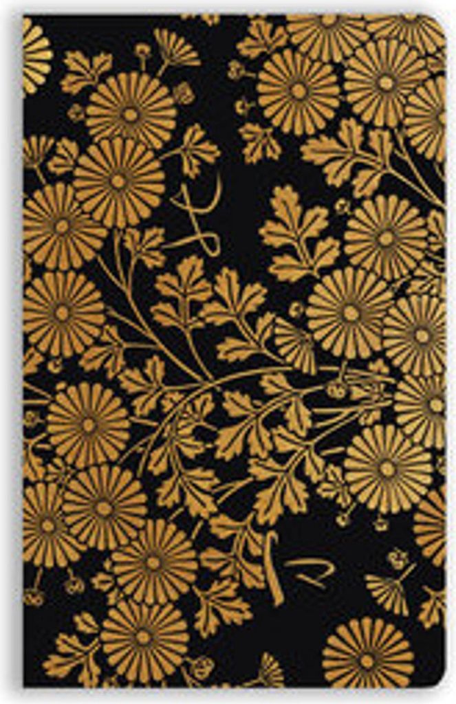 Uematsu Hobi: Box Decorated with Chrysanthemums (Soft Touch Journal)
