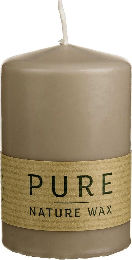 WENZEL PURE Kerze Safe Candle 9x6cm, sand Produktbild 