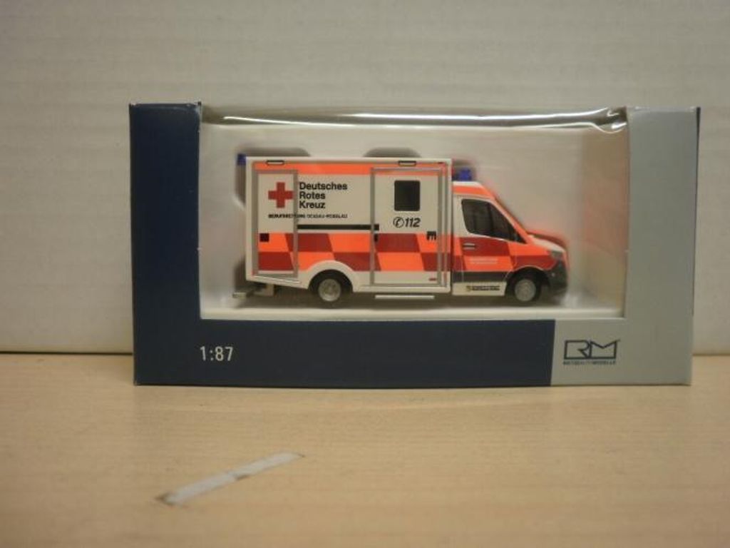 Rietze MB Sprinter GSF RTW `18 DRK Dessau-Rosslau 76188