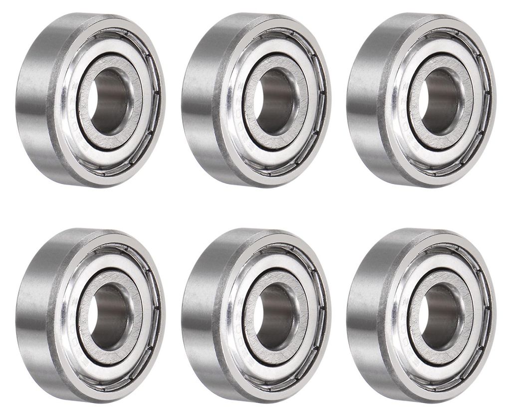6 Stš¹ck 6200ZZ Kugellager 10x30x9mm Kohlen Stoffstahl Doppelt Abgeschirmt ABEC3 Z1 Lager fš¹r Motoren