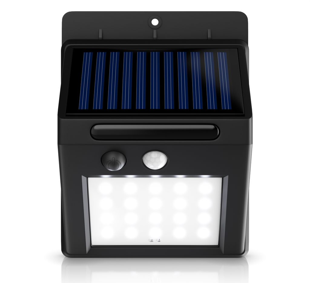 BEARWARE LED solárne svetlo, solárna lampa do exteriéru s Obrázok produktu 
