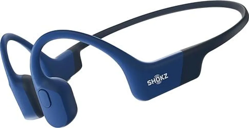 AfterShokz OpenRun Bleu - Casque Conduction Osseuse Sans Douleur Auriculaire