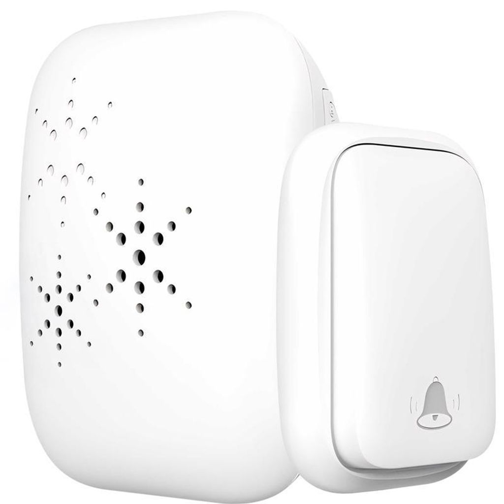 Türklingel Funkklingel Wireless Doorbell Reichweite 100m 4 Lautstärkestufen 110dB 38 Melodien Wohnungen Haustür Klingel Klingeltöne Funk Set Retoo