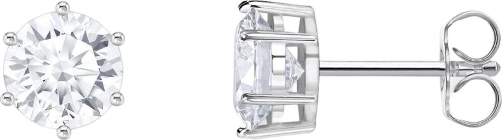 Thomas Sabo Ohrstecker Damen Zirkonia Weiß Silber Produktbild 
