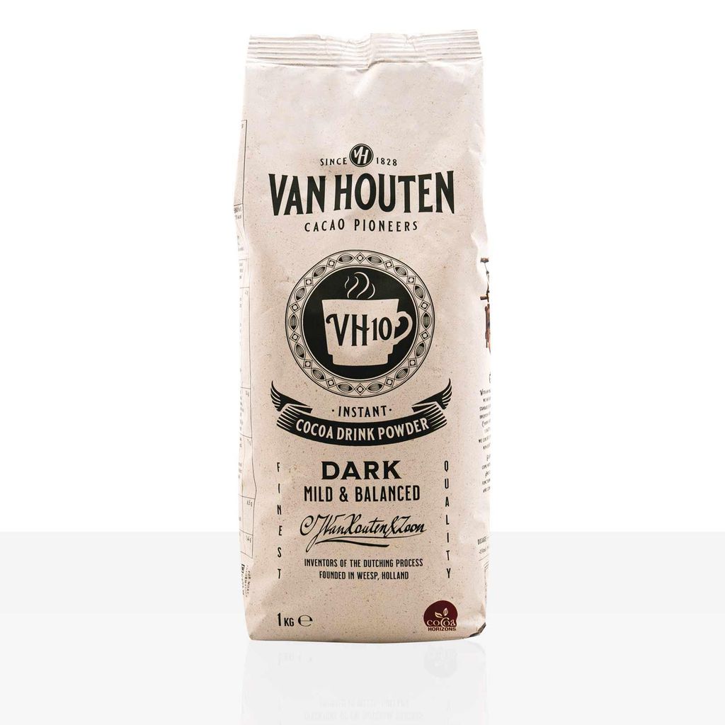 Van Houten VH10 Dark Dream Choco Drink Kakao 10 x 1kg, Produktbild 