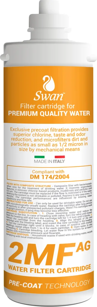 Swan 2MF AG Filtro Acqua Argento: Qualità Sensoriale e Sicurezza
