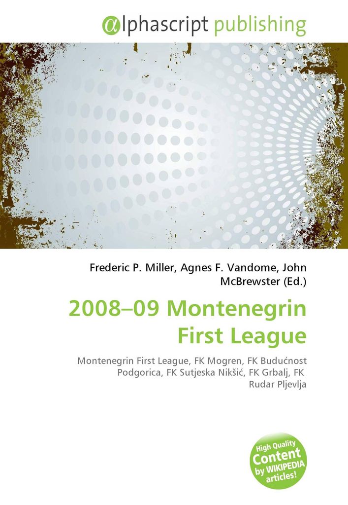 2008-09 Montenegrin First League