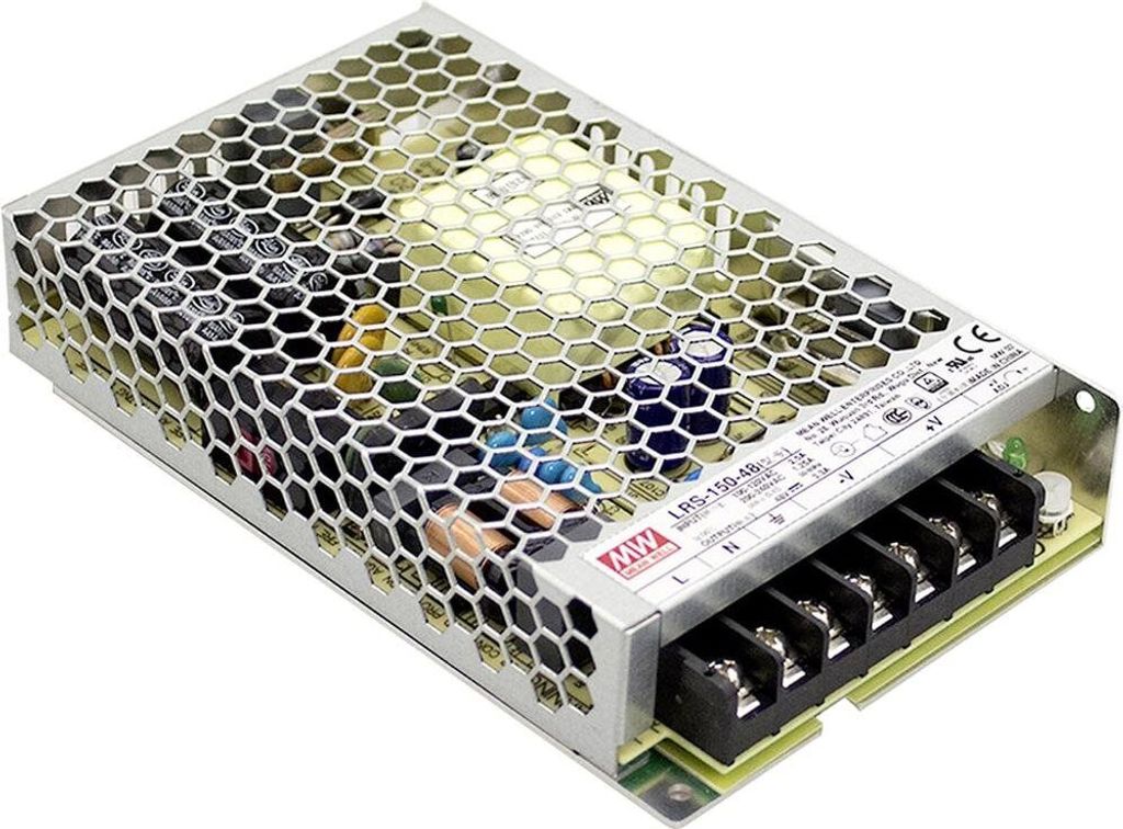 MEAN WELL LRS-150-15 Netzteil 150 W Metallisch (LRS-150-15) Produktbild 