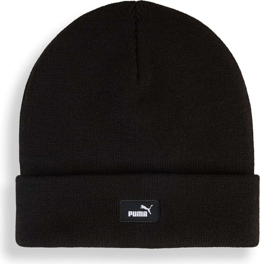 PUMA Mütze Ess Mid Crown Beanie Puma Black schwarz