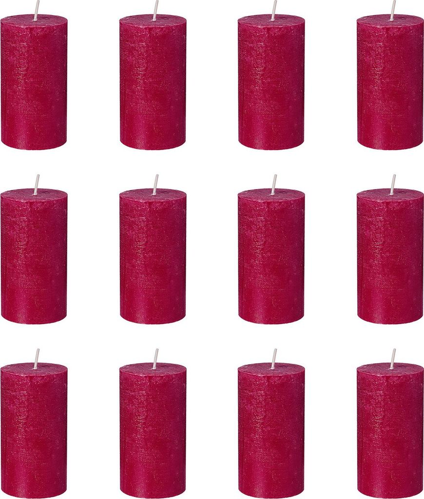 BUTLERS Stumpenkerze RUSTIC 12er-Set