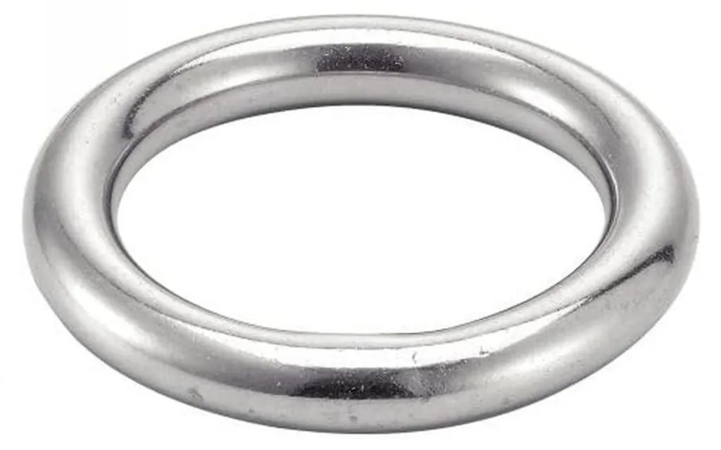 Anneau de Levage Circulaire en Inox A4 8x40mm - Fixation Haute Qualité
