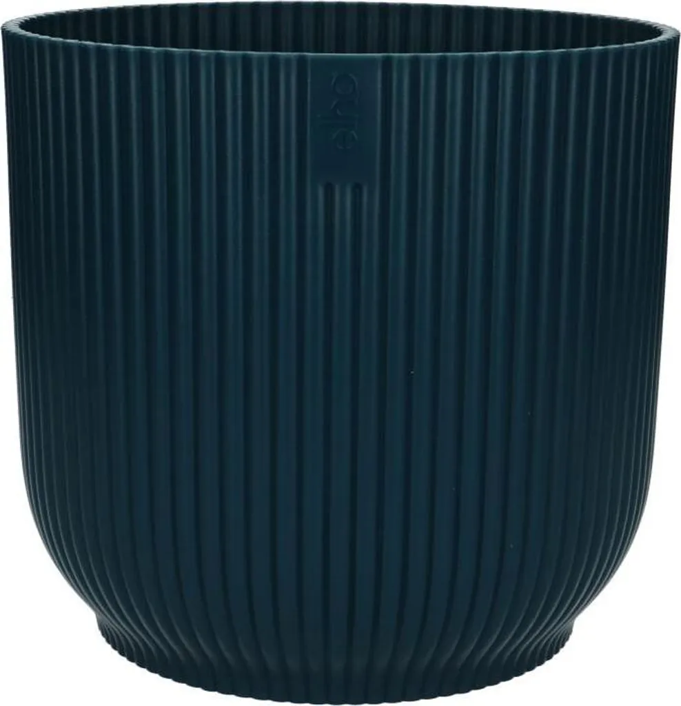 Cache-pot décoratif bleu Ø 18 cm - Fini les pots en plastique moches
