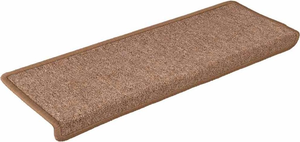 vidaXL Stufenmatten 30 Stk. 65x21x4 cm Braun Rechteckiger Rand