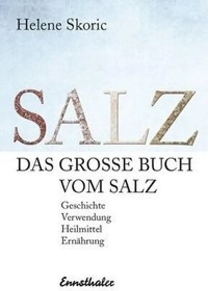 Livre illustré Das große Buch vom Salz sur les variétés de sels du monde