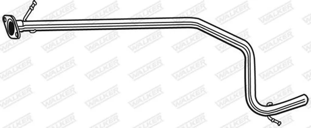 Tuyau d'échappement WALKER 7773 pour réparation de Ford Mondeo Break