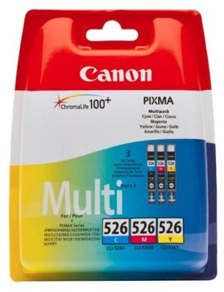 Canon 4541B018, Azurová, Purpurová, Žlutá, 3 kusů, Balení Obrázek produktu 