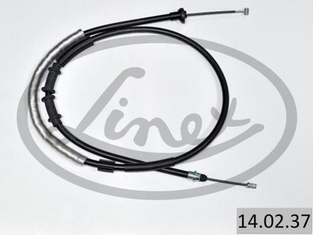 LINEX Handbremsseil 14.02.37 Links für FIAT GRANDE PUNTO (199) 1654/1422mm