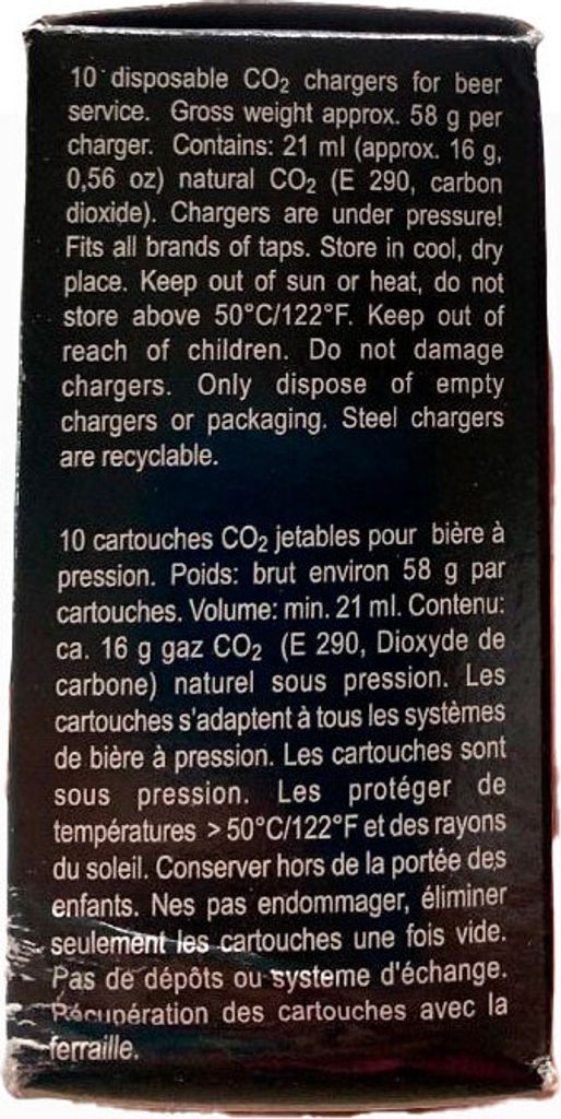CO2 bombičky, Pivní bombičky 16g, 10ks Obrázok produktu 8