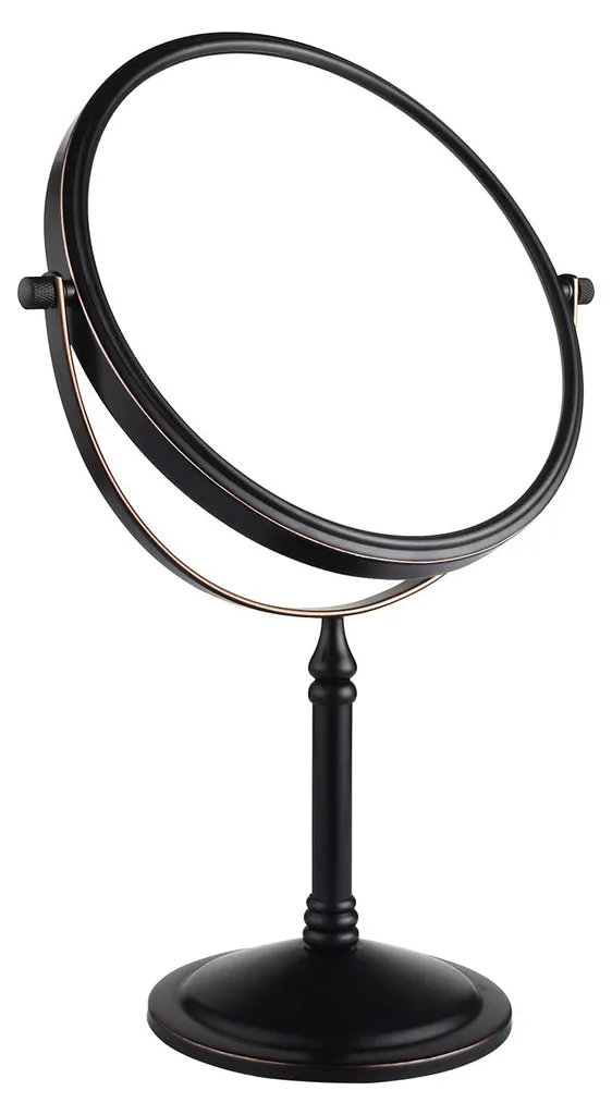 Miroir de Maquillage Professionnel 10x - Idéal Soins du Visage Noir