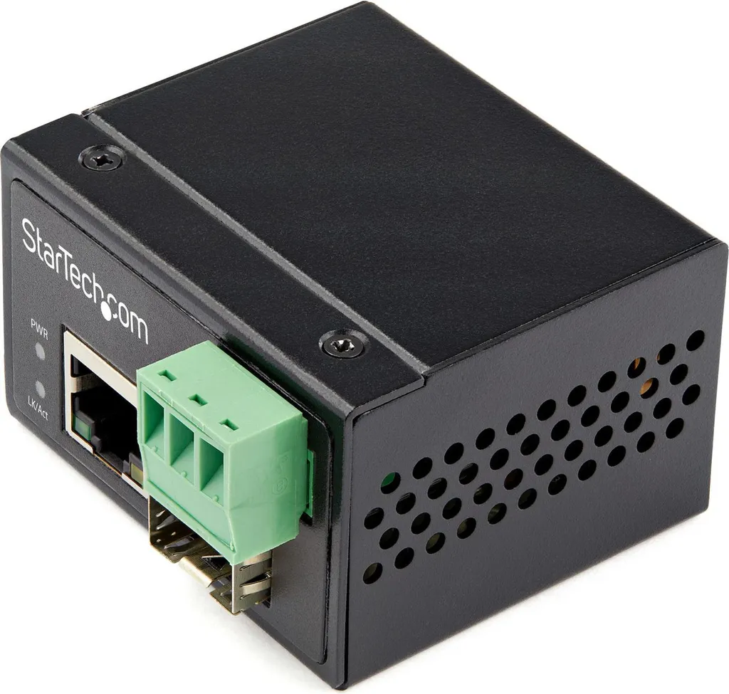 Convertisseur fibre vers Ethernet industriel pour extension réseau longue distance