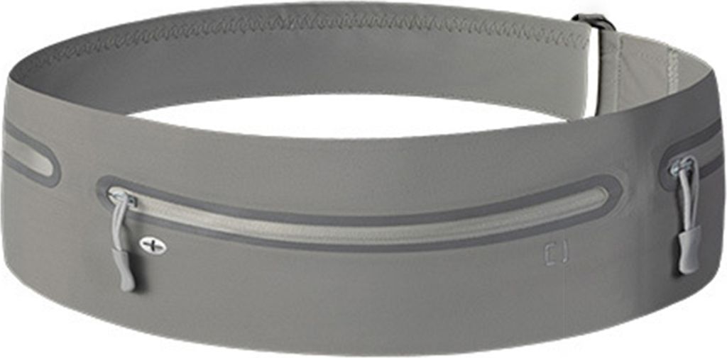 Schlanker Laufgürtel, wasserdichte Bauchtasche, Hüfttasche, reflektierende Handyhalterung, Gürteltasche, Sport-Hüfttasche zum Wandern und Radfa...
