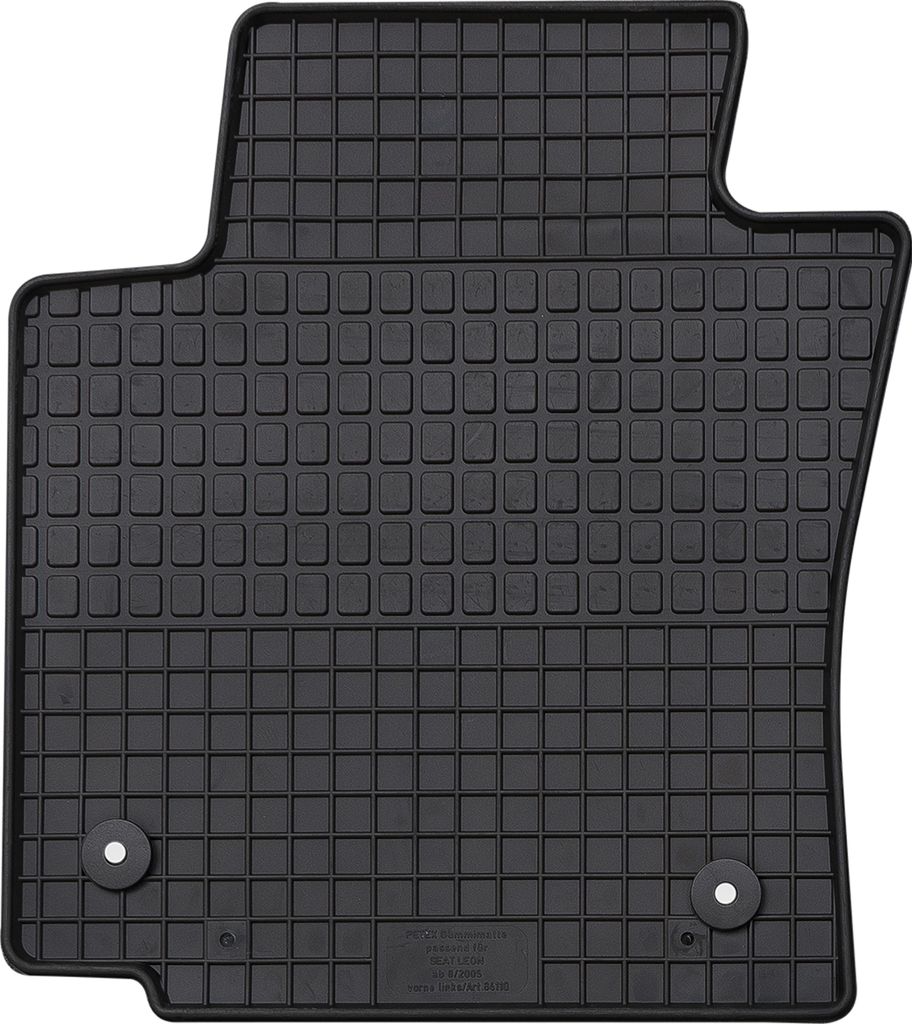 für Seat Leon 08.05-08.08 Fahrer 1-tlg Gummimatte PETEX Produktbild 