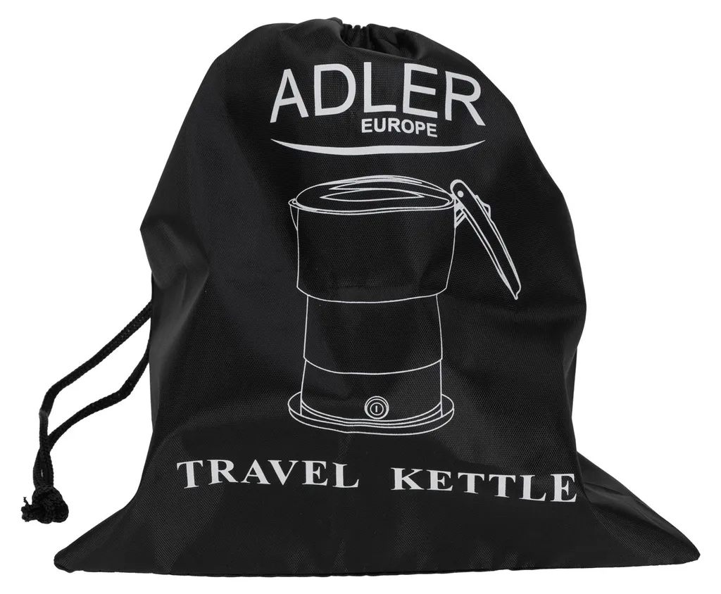 Bouilloire pliable ADLER AD 1377 g grise : la solution gain de place 0,6L - 8